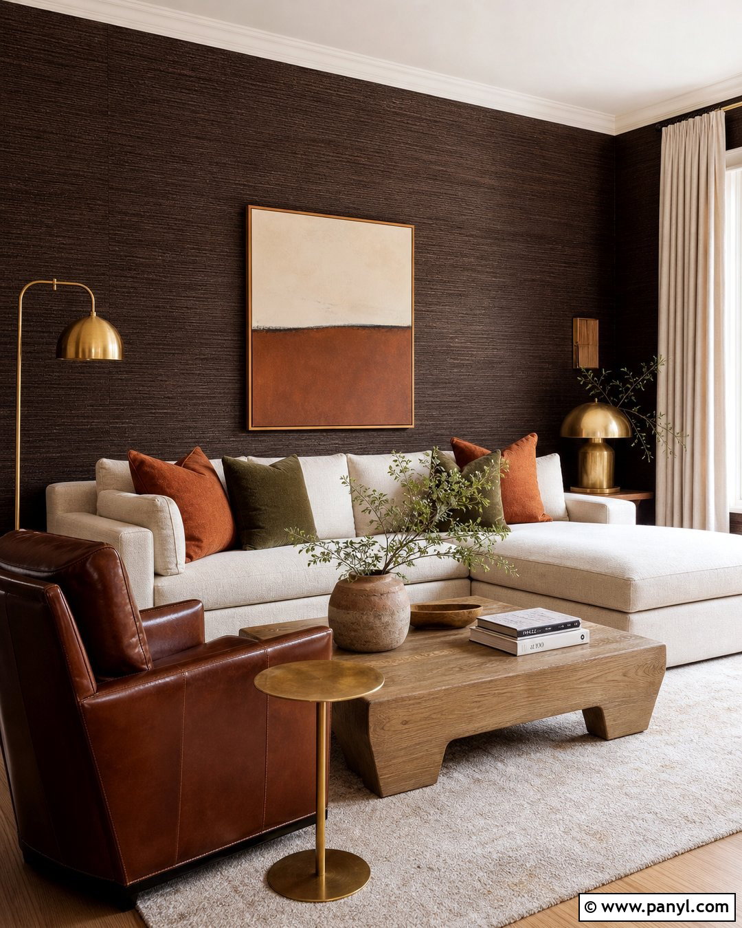 Chocolate Brown Wallpaper - 40 Wallpaper Colour Ideas
