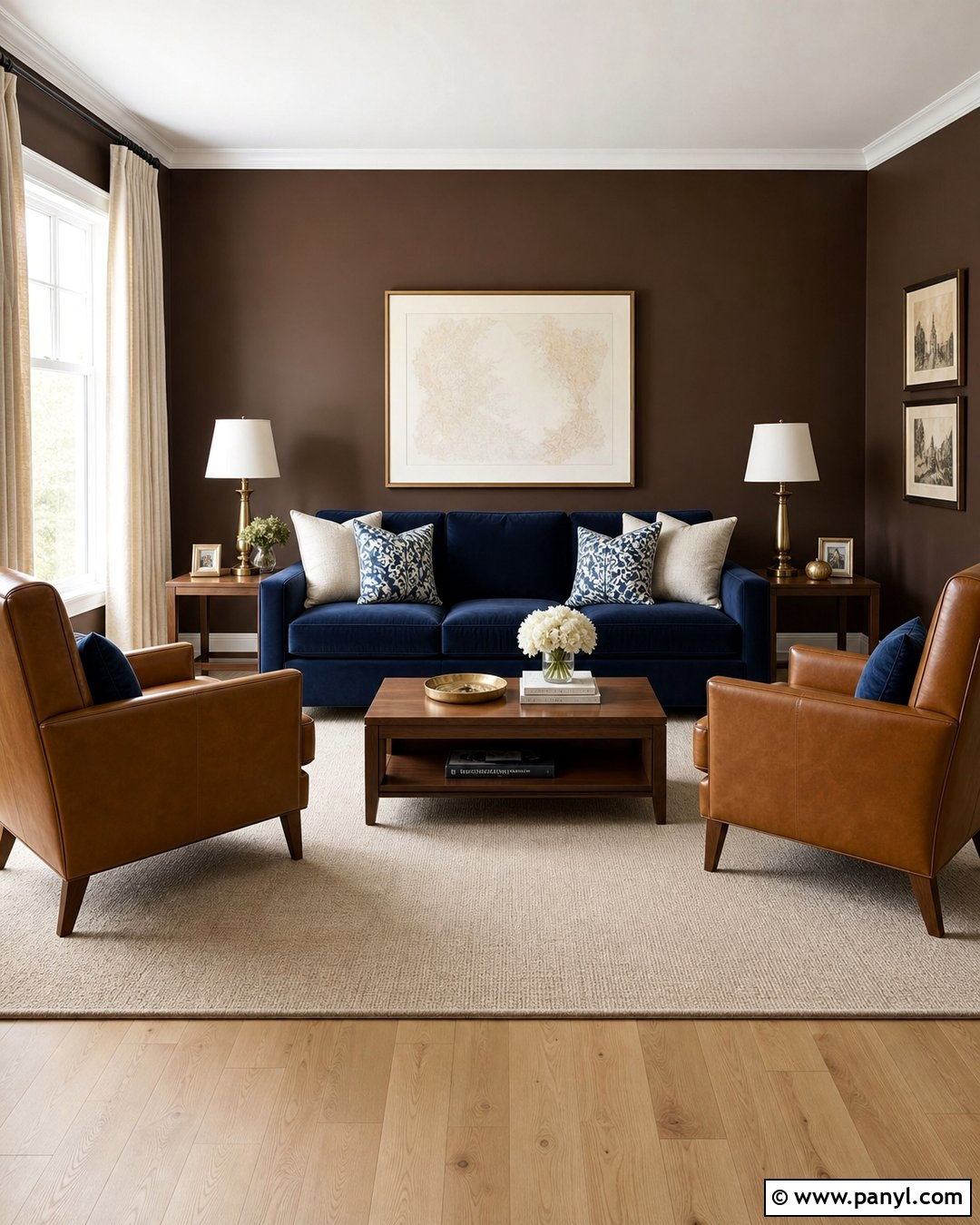 35 Chocolate Brown Walls for Rich and Cozy Modern Interiors