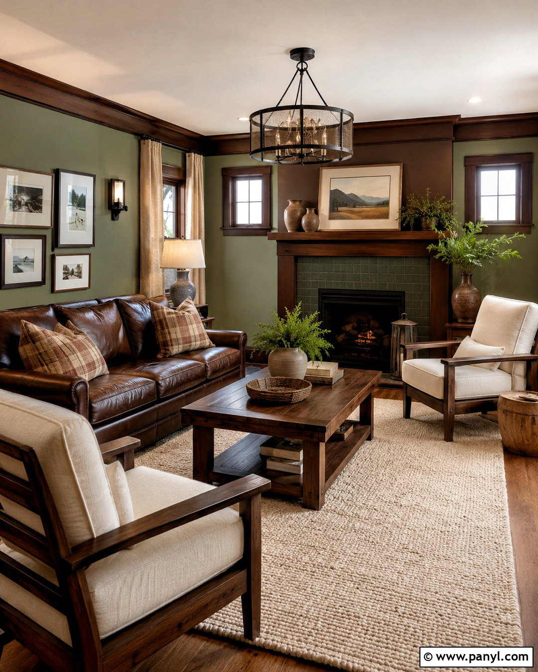 Chocolate Brown With Sage Green Walls - 20 What Color Goes With Sage Green Walls