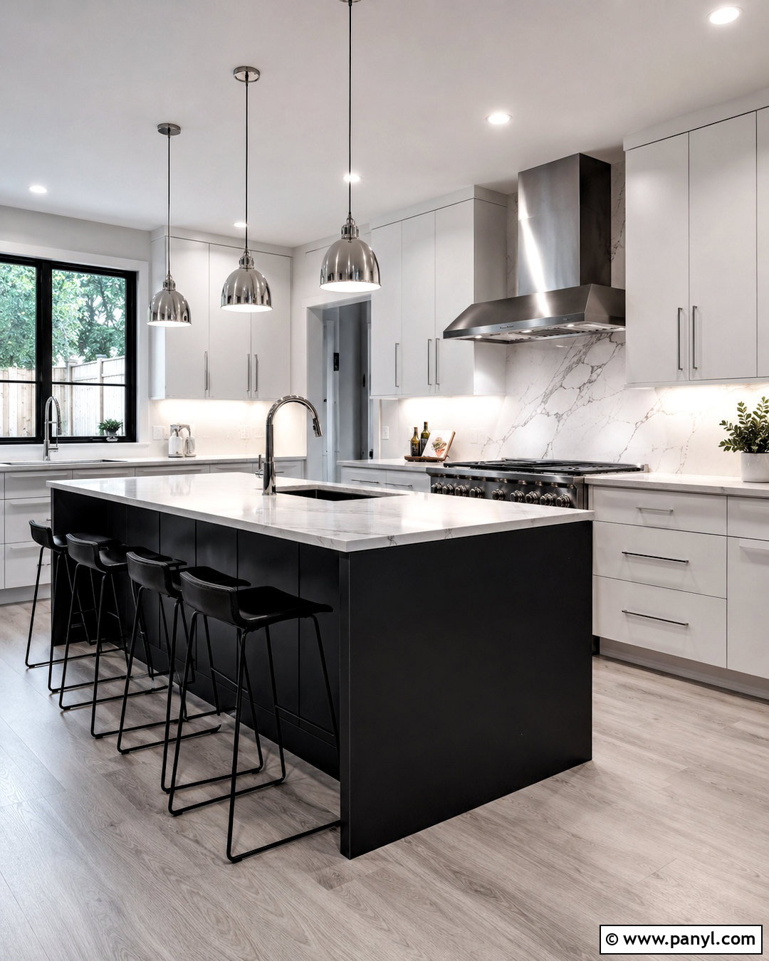 Chrome Black And White Metallic Palette - 20 metallic color palette ideas