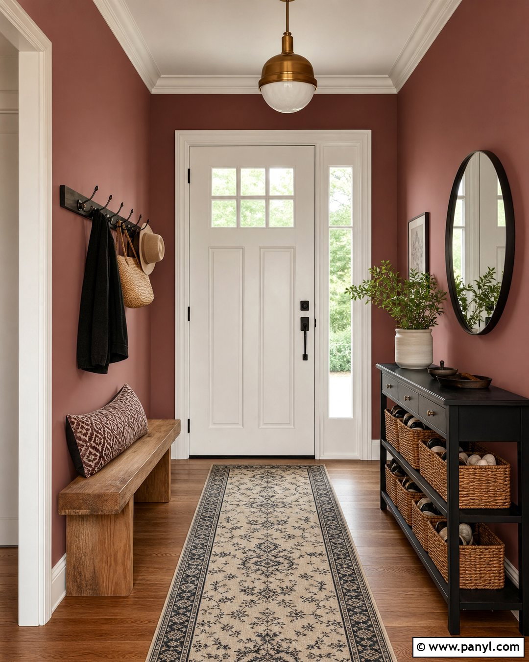 Cinder Rose Entryway - 35 cinder rose farrow and ball ideas