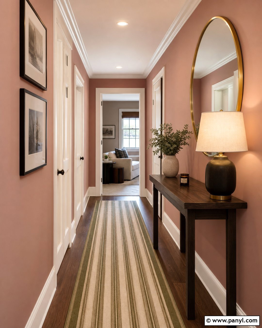 Cinder Rose Hallway - 35 cinder rose farrow and ball ideas