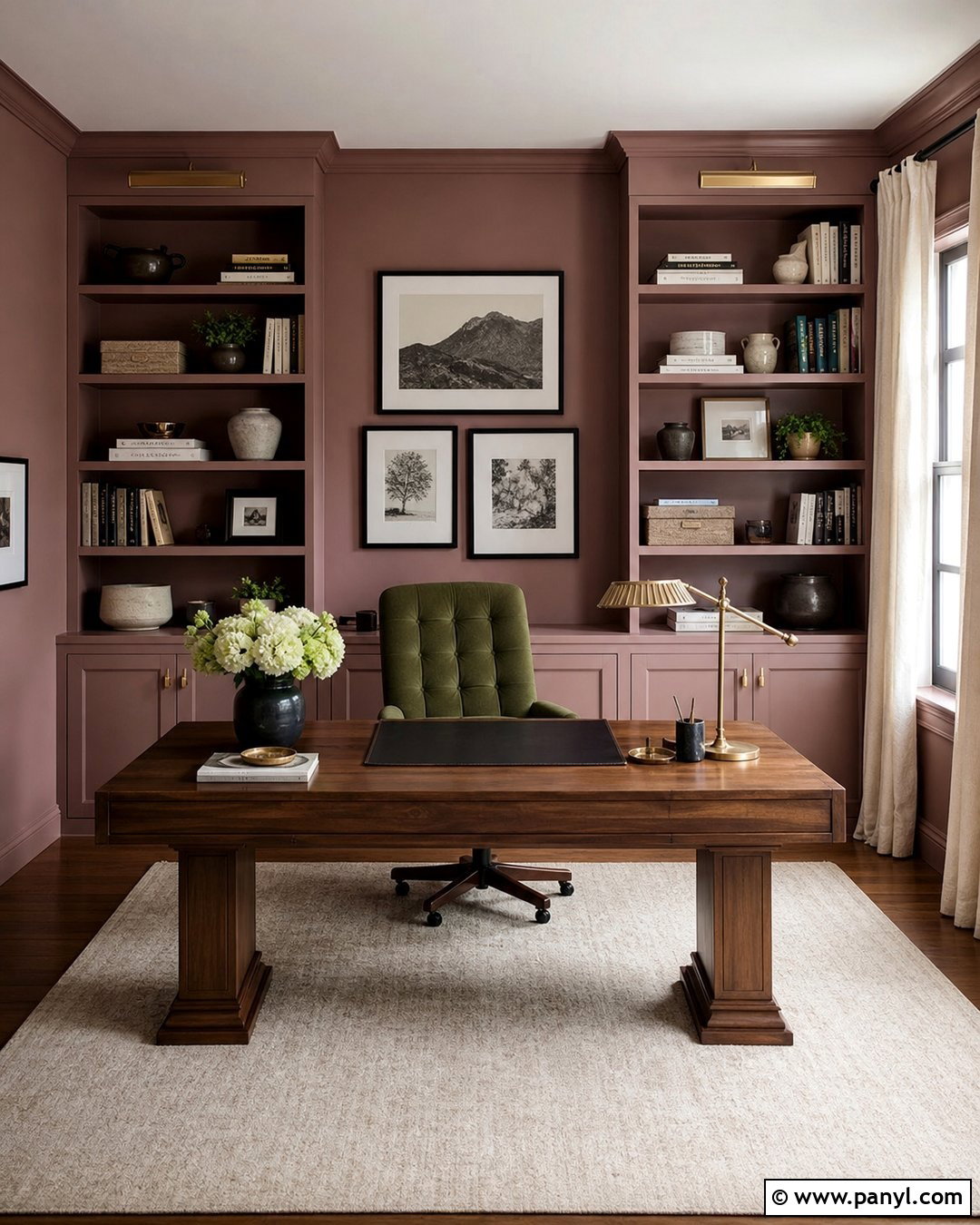 Cinder Rose Home Office - 35 cinder rose farrow and ball ideas