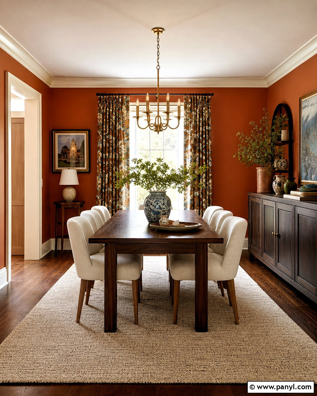 Cinnamon Brown Room Color - 20 best room colors