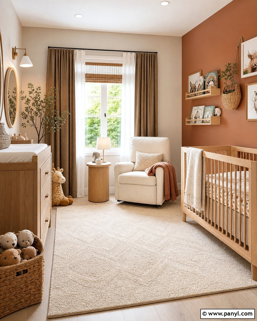 Cinnamon Nursery With Soft Neutrals - 25 Cinnamon Walls