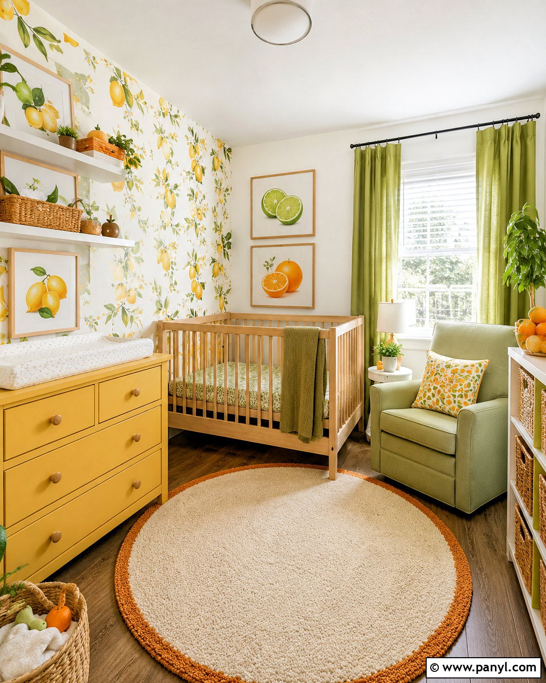 Citrus Nursery - 20 bright nursery ideas