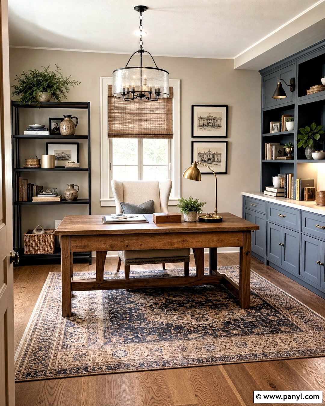 City Loft Farmhouse Home Office - 20 sherwin williams farmhouse colors