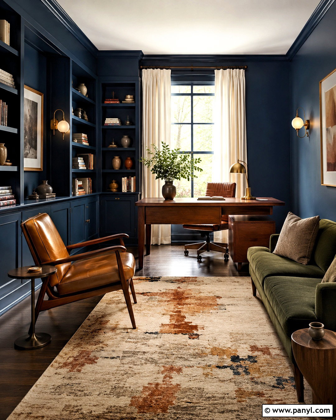 Clare Nearly Navy - 20 navy blue paint colors