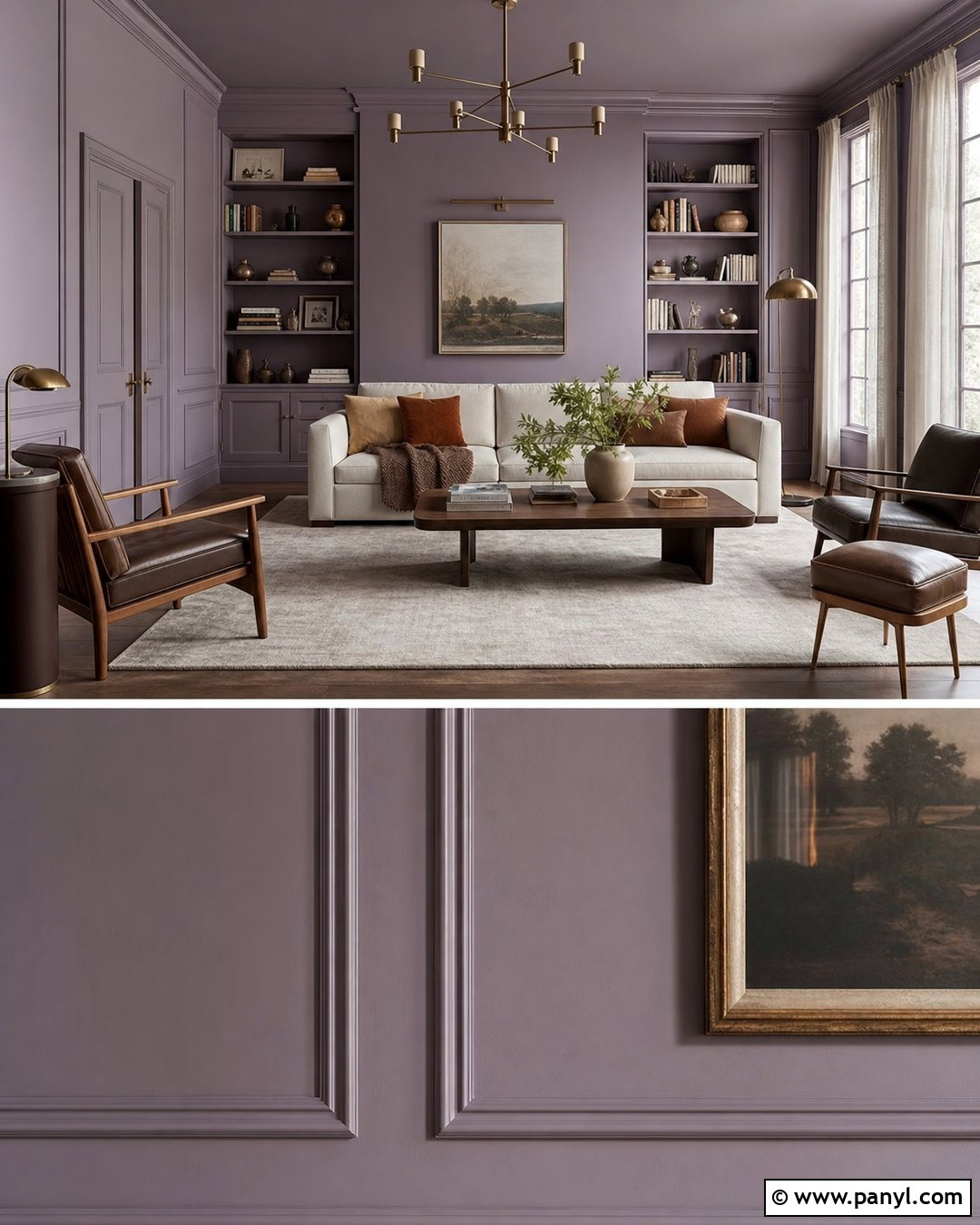 Clary Sage Color-Drenched Room - 25 Clary Sage Walls