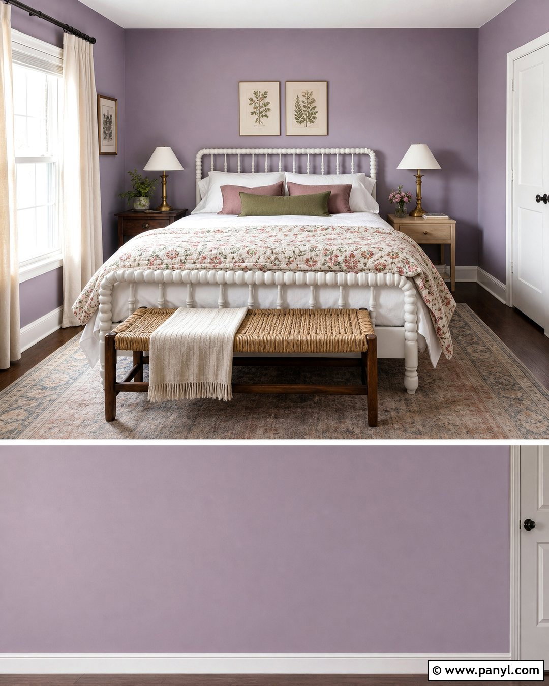 Clary Sage Cottage Bedroom - 25 Clary Sage Walls