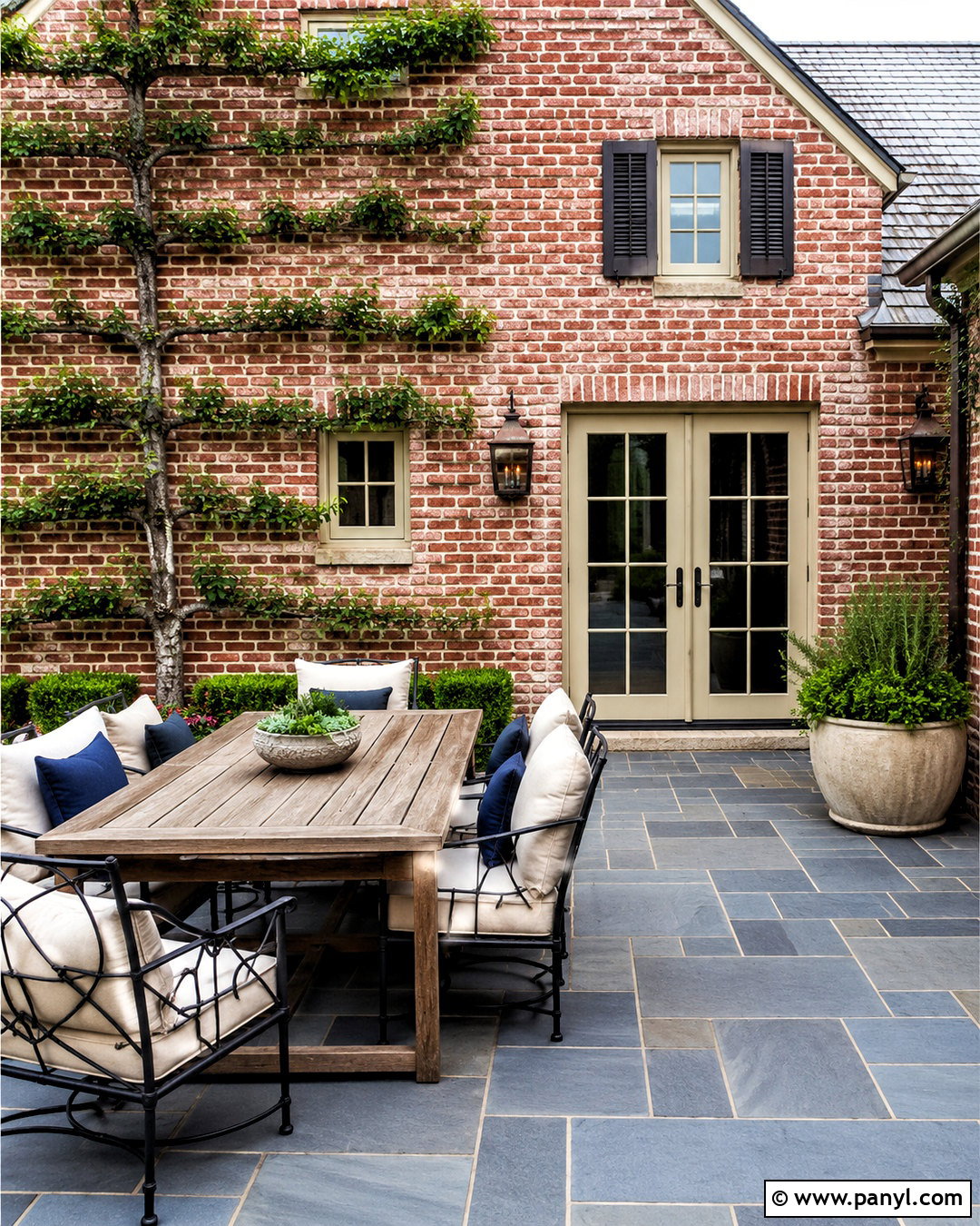 Classic Brick Outdoor Wall - 20 outdoor wall design ideas house ideas