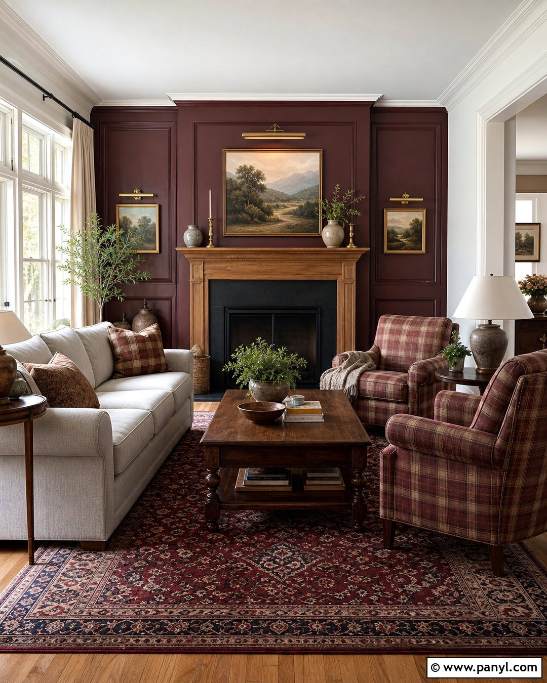 Classic Burgundy Accent Wall - 20 Burgundy Paint Colors Accent Walls