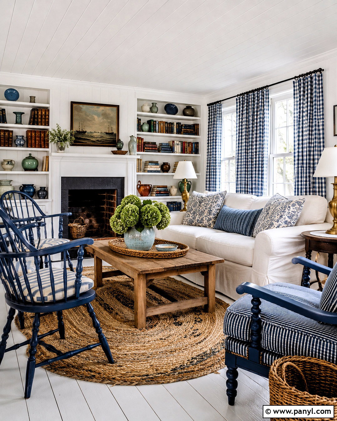 Classic Coastal Cottage Interior - 20 coastal beach house interiors