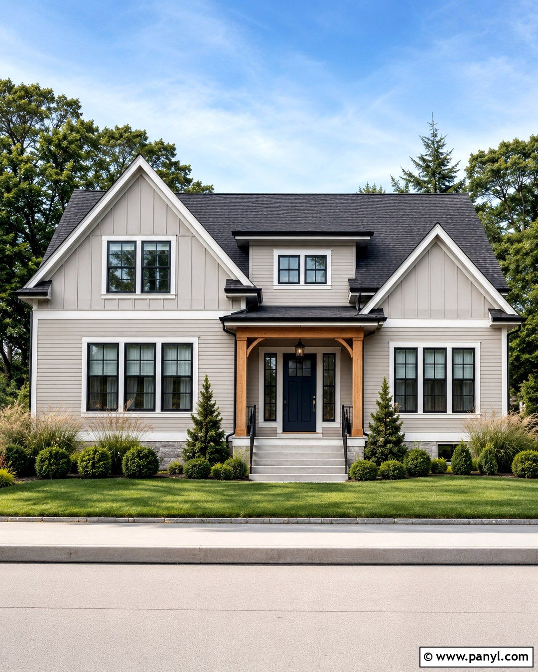 Classic Gray House Exterior - 20 classic grey vs balboa mist ideas