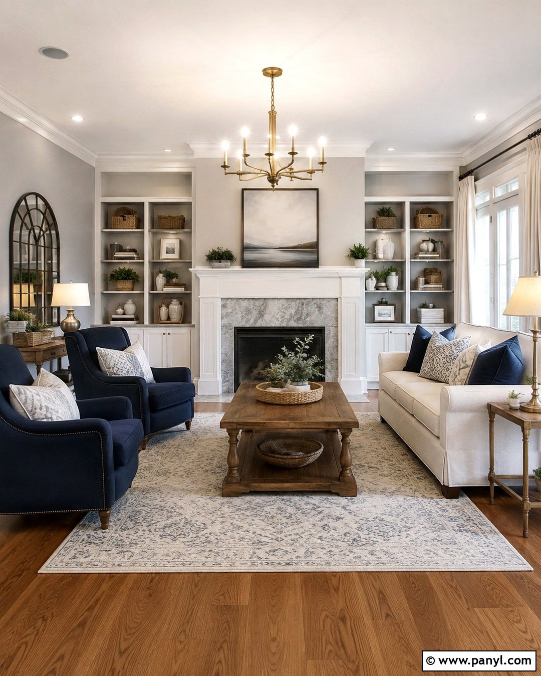 Classic Gray With Navy Accents - 20 classic grey vs balboa mist ideas