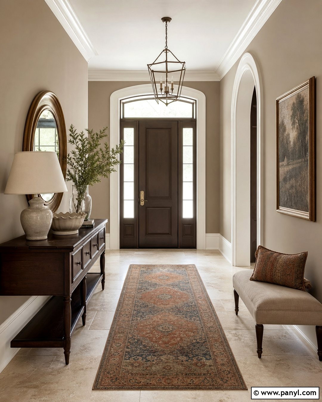 Classic Taupe Entryway Wall Color - 25 Elegant Wall Colors