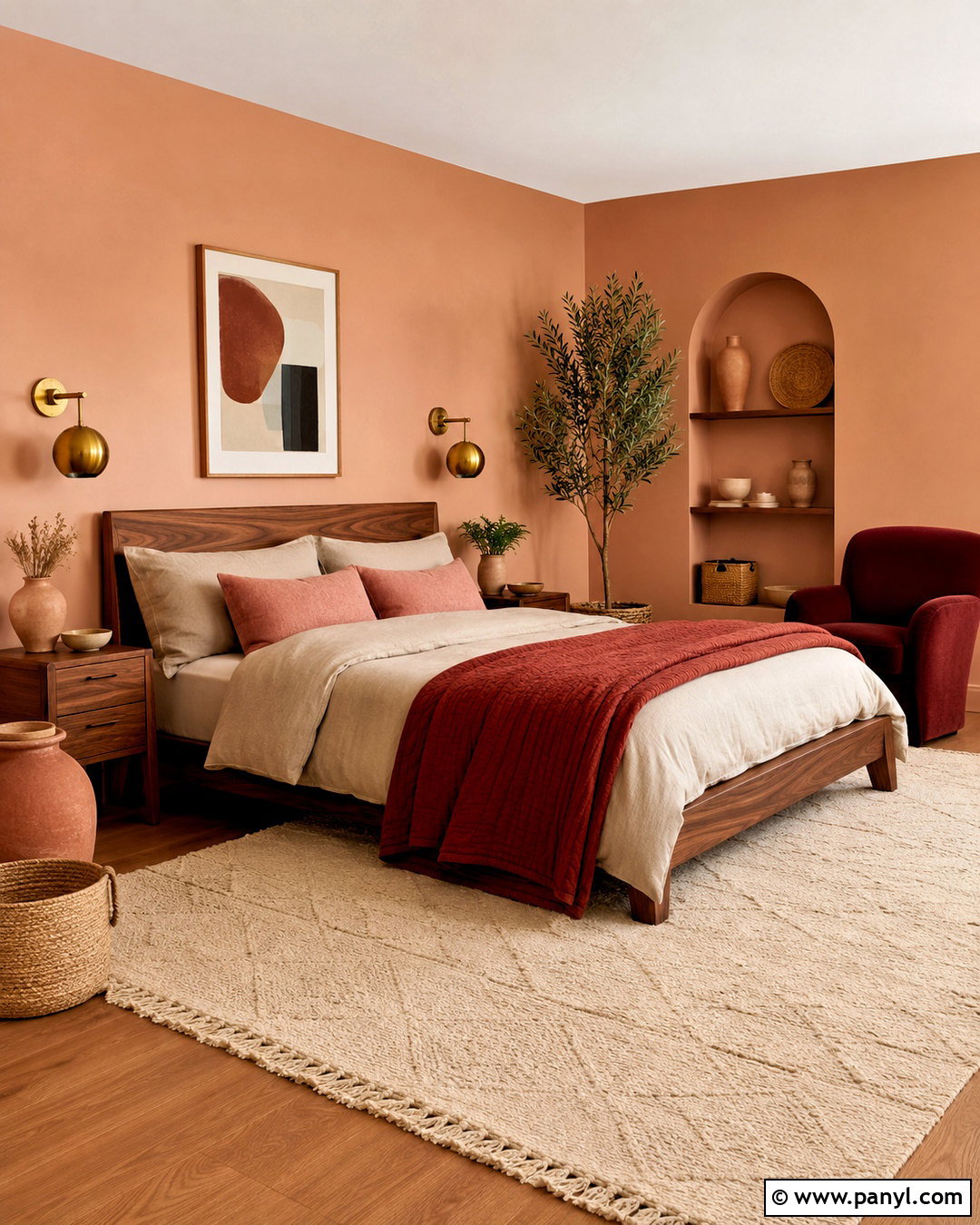 Clay And Dusty Rose Modern Boho Color Palette - 20 modern boho color palette ideas