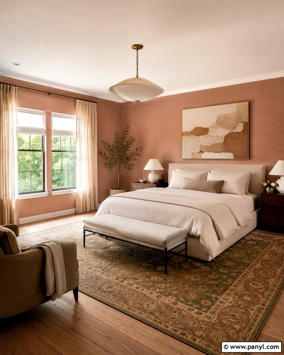 Clay Bedroom Walls - 20 Warm Earthy Tone Walls