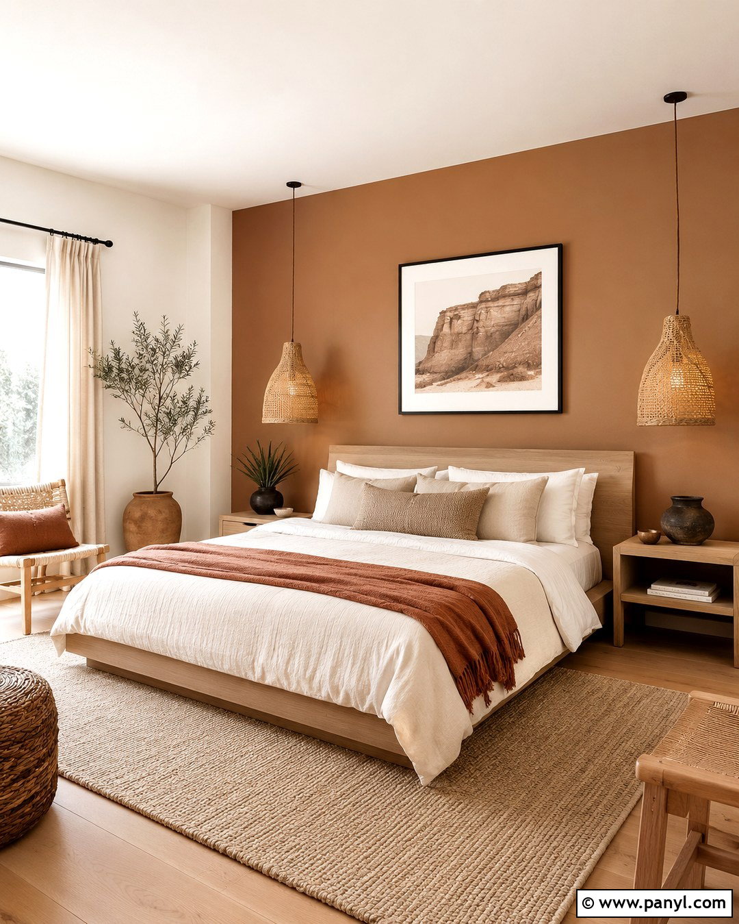 Clay Beige Accent Wall - 20 Neutral Accent Wall Color Ideas