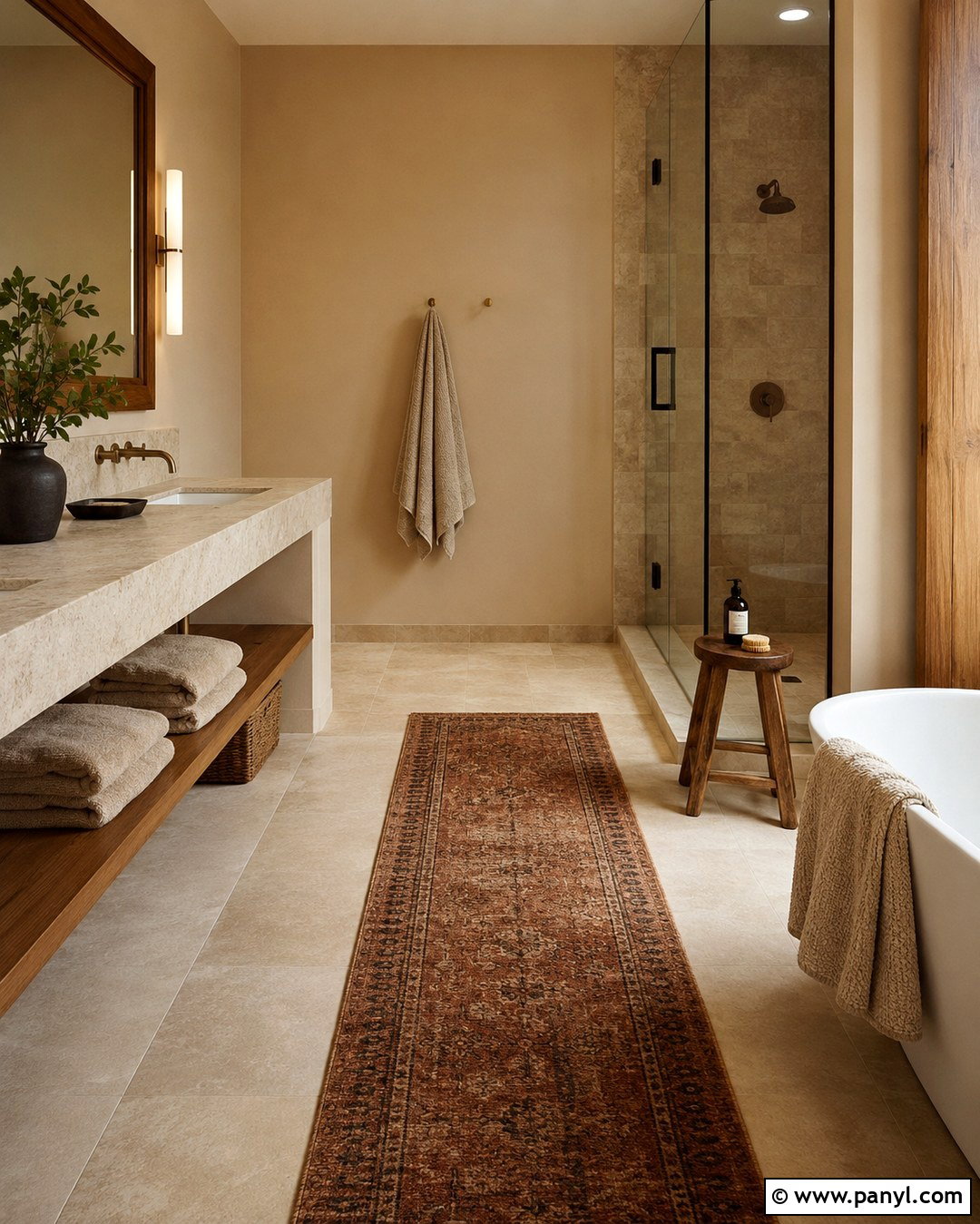 Clay Beige Bathroom Walls - 20 Bathroom Wall Colors 2027