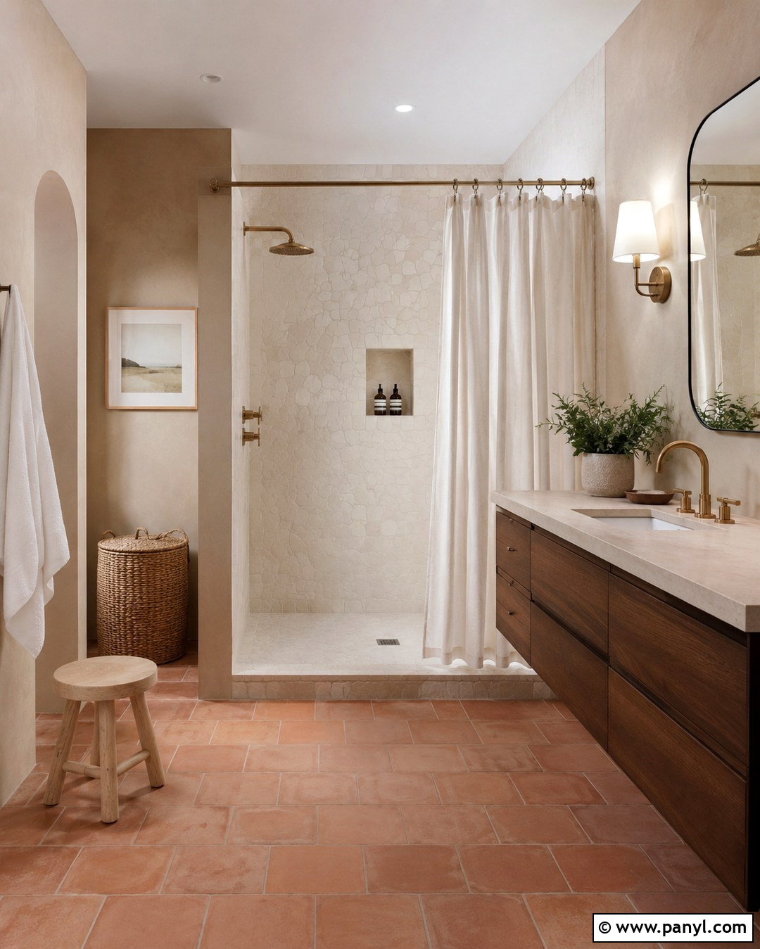 Clay Beige Bathroom - 20 Beige Bathroom Colors