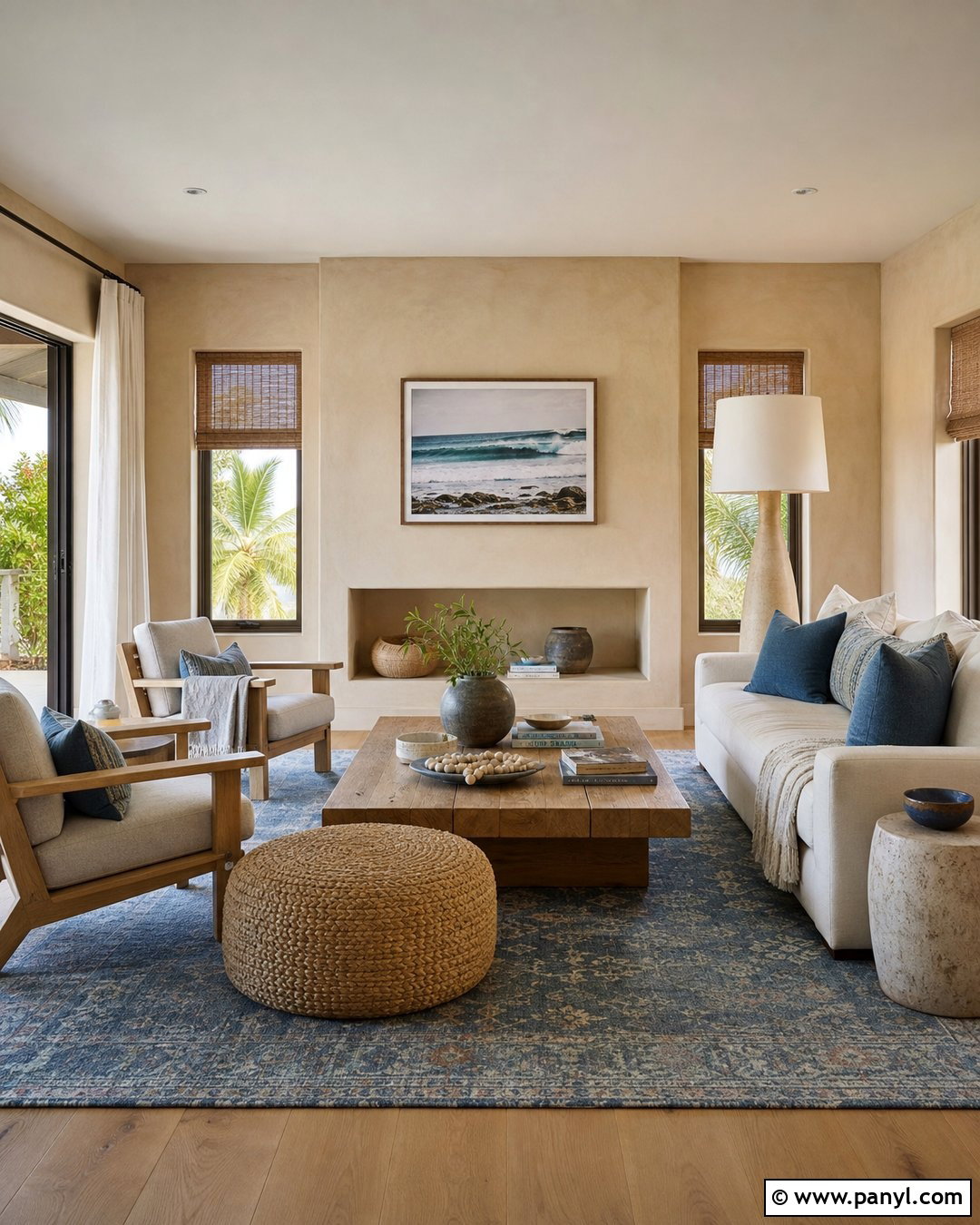 Clay Beige Beach House Walls - 30 Beach House Colors Interior Walls