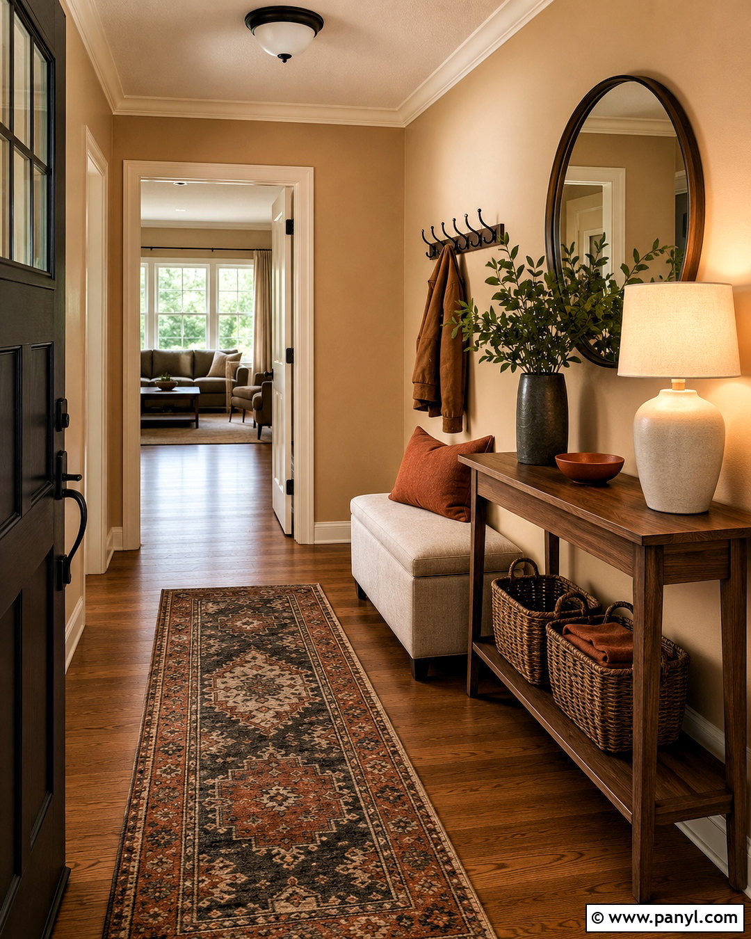Clay Beige Entryway Walls - 20 paint interior walls