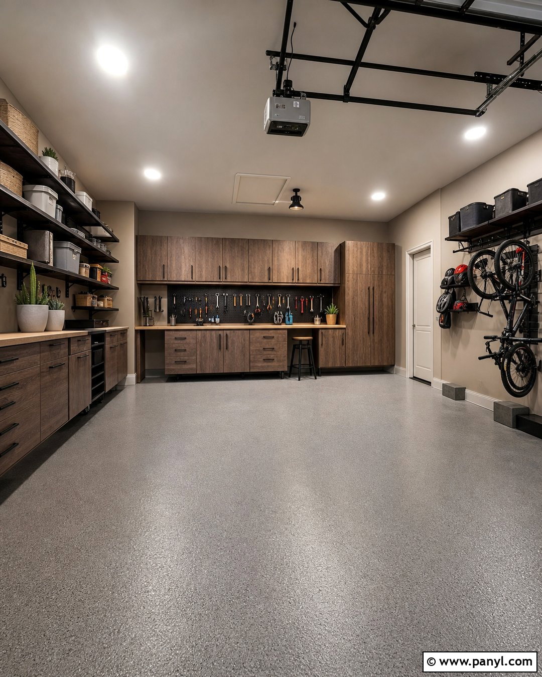 Clay Beige Garage Walls - 20 Neutral Color Garage Walls
