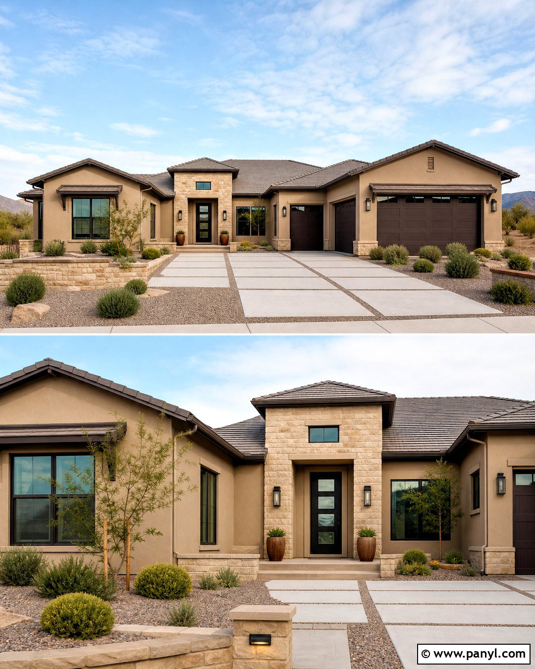 Clay Beige House Color - 20 modern house colors
