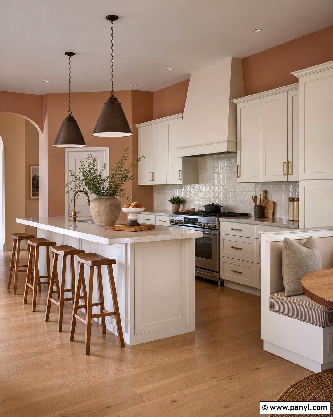 Clay Beige Kitchen Walls - 20 Modern House Wall Colors
