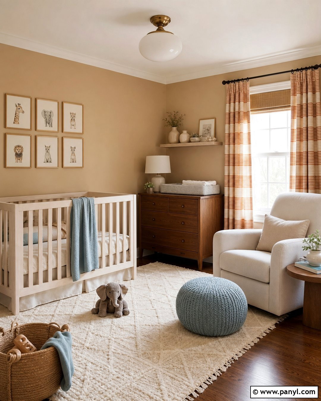 Clay Beige Nursery Walls - 30 Nursery Wall Color Ideas