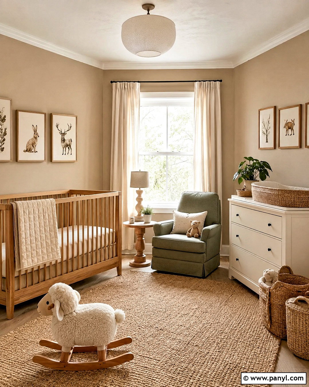 Clay Beige Nursery Walls - 20 Woodland Nursery Wall Color Ideas