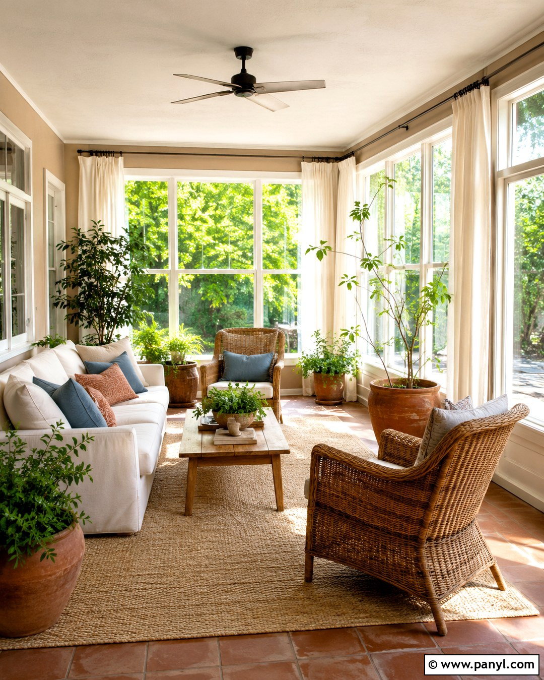 Clay Beige Walls With White Trim - 20 Neutral Wall Color With White Trim Ideas