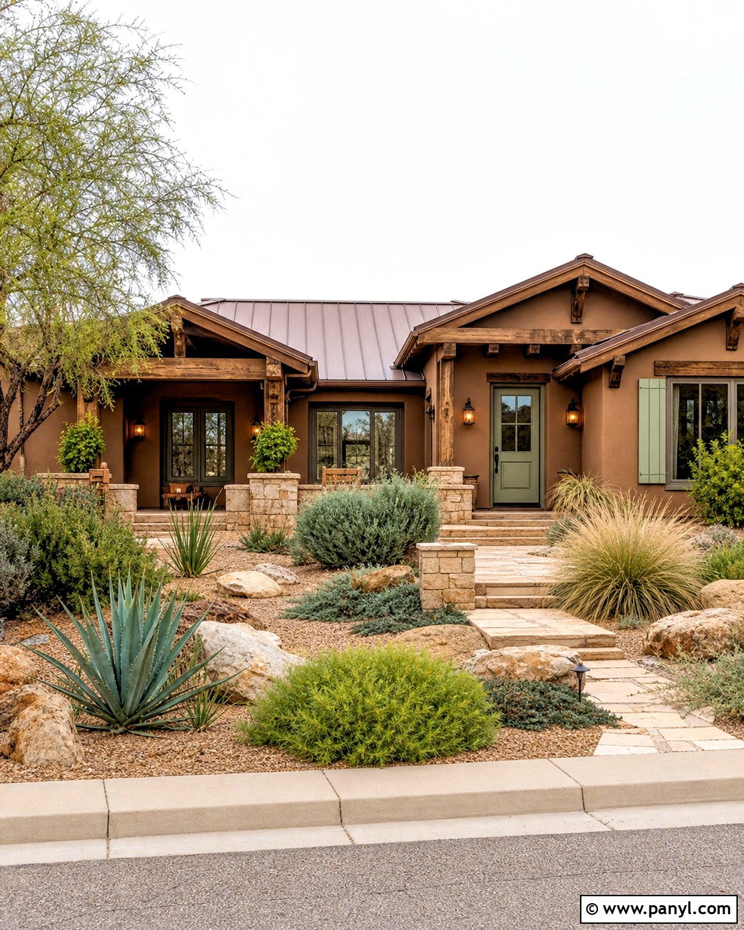 Clay Brown House Exterior - 20 house outdoor paint colors