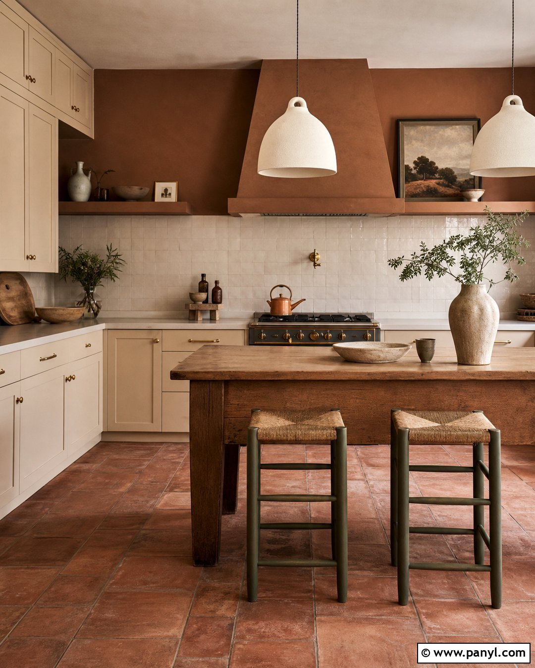 Clay Brown Kitchen Walls - 20 Brown Paint For Kitchen Walls
