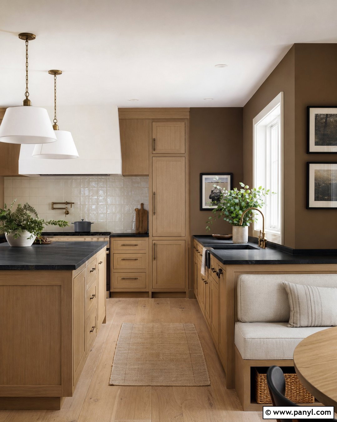 Clay Brown Kitchen Walls - 20 Brown Kitchen Wall Colors