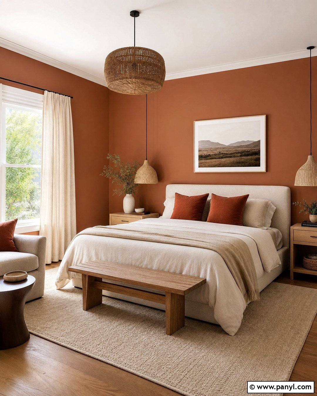 Clay Brown Wall Color - 50 wall color ideas