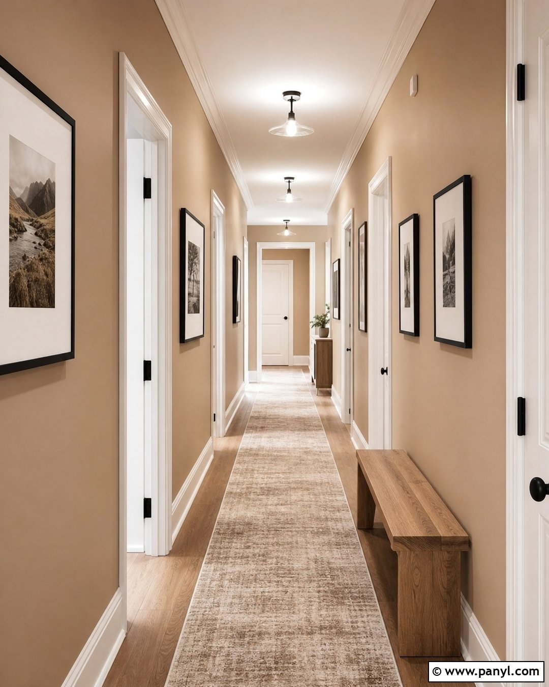 Clay Colored Hallway Walls - 30 clay colored walls
