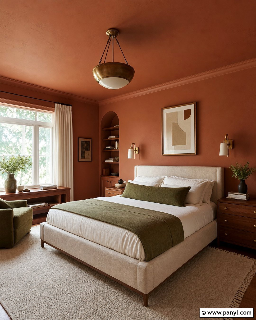 Clay Colored Walls And Ceiling - 30 clay colored walls