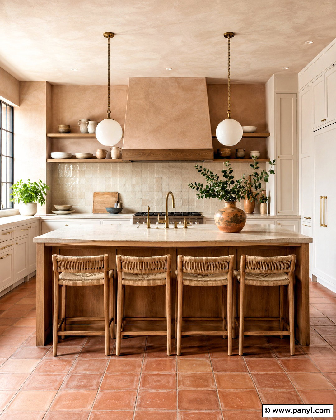 Clay Limewash Texture Kitchen - 20 limewash texture ideas