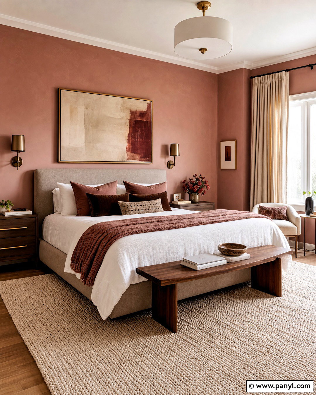 Clay Pink And Warm Taupe Color Palette - 20 warm color palette for home ideas