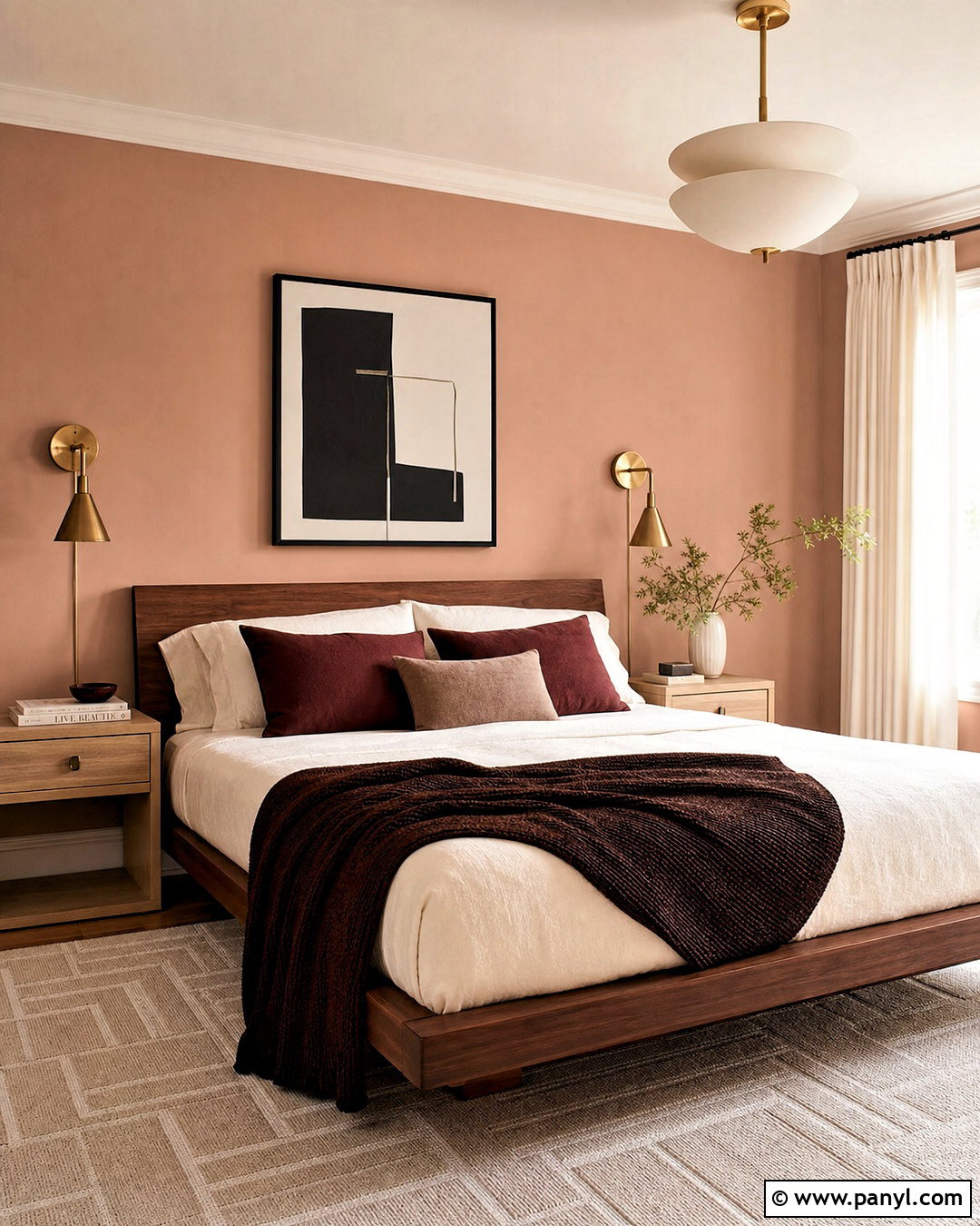 Clay Pink Bedroom Wall Colors - 20 inside painting ideas wall colors
