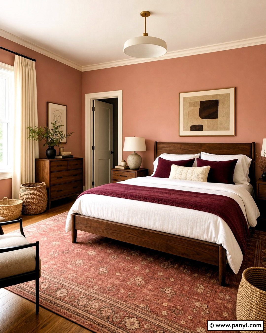 Clay Pink Bedroom - 20 best room colors bedrooms