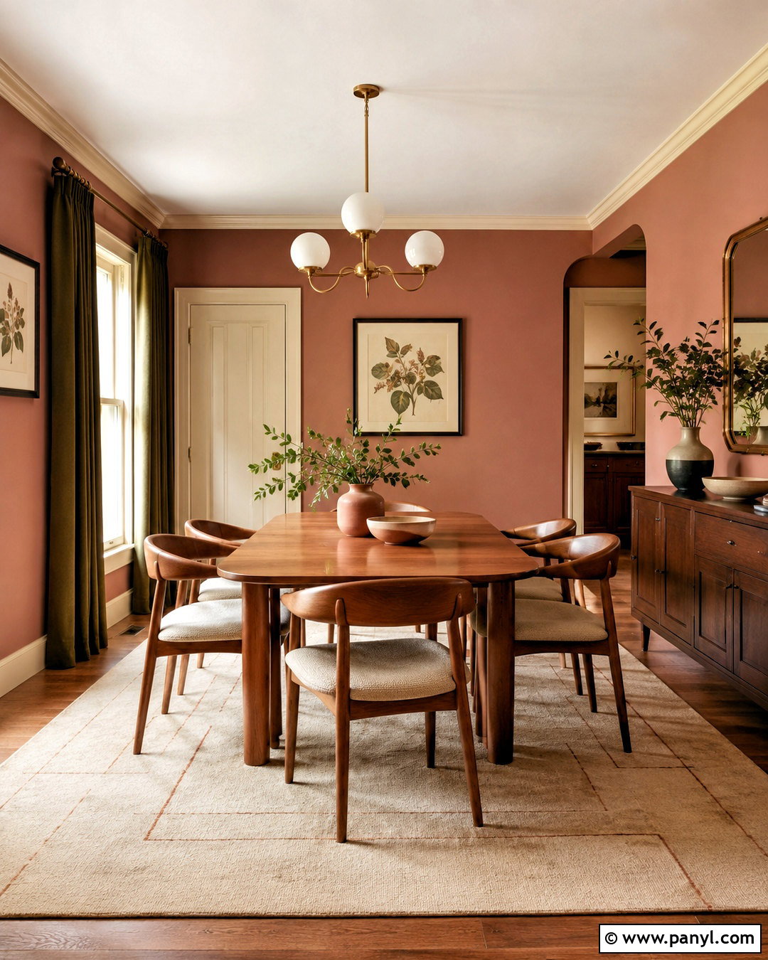 Clay Pink Dining Room Paint - 20 best dining room paint colors