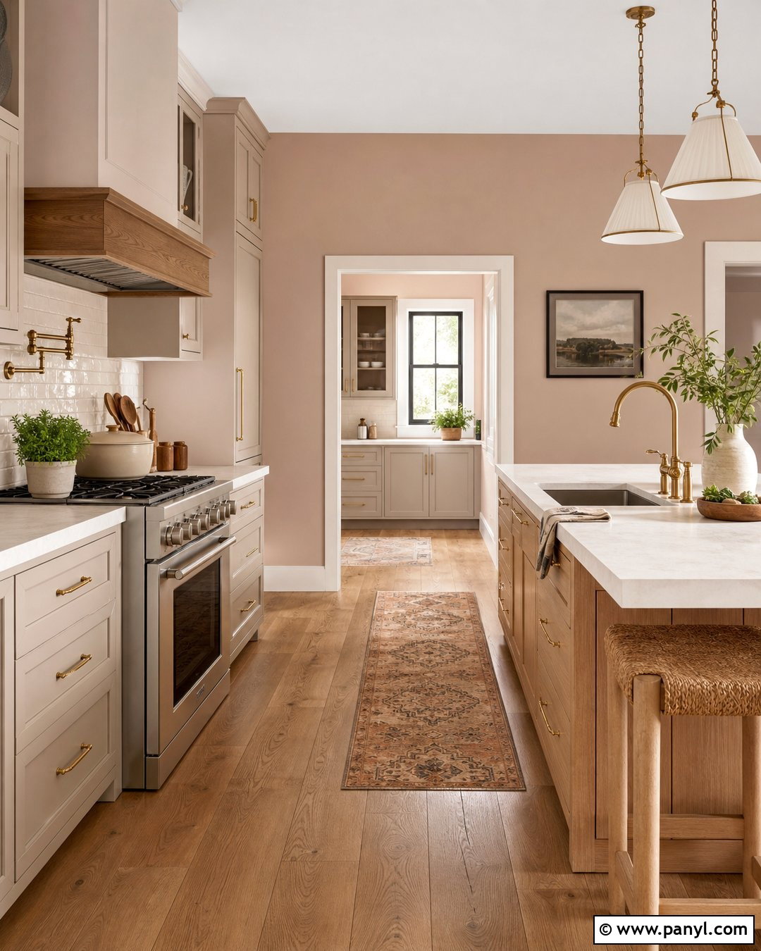 Clay Pink Farmhouse Kitchen Walls - 30 Farmhouse Kitchen Wall Colors