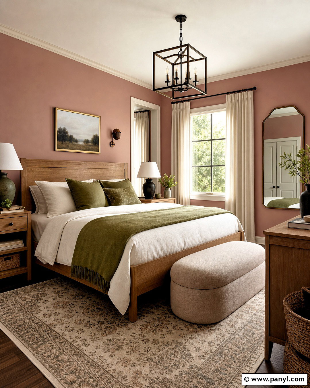 Clay Pink Interior Paint Color - 20 interior paint colors for house ideas