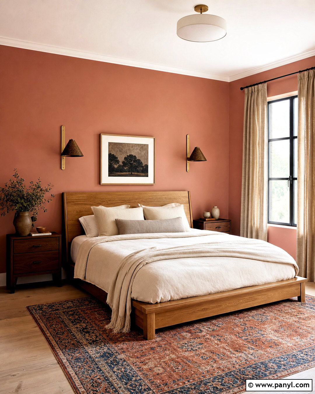 Clay Pink Interior Paint Color - 20 best interior paint colors