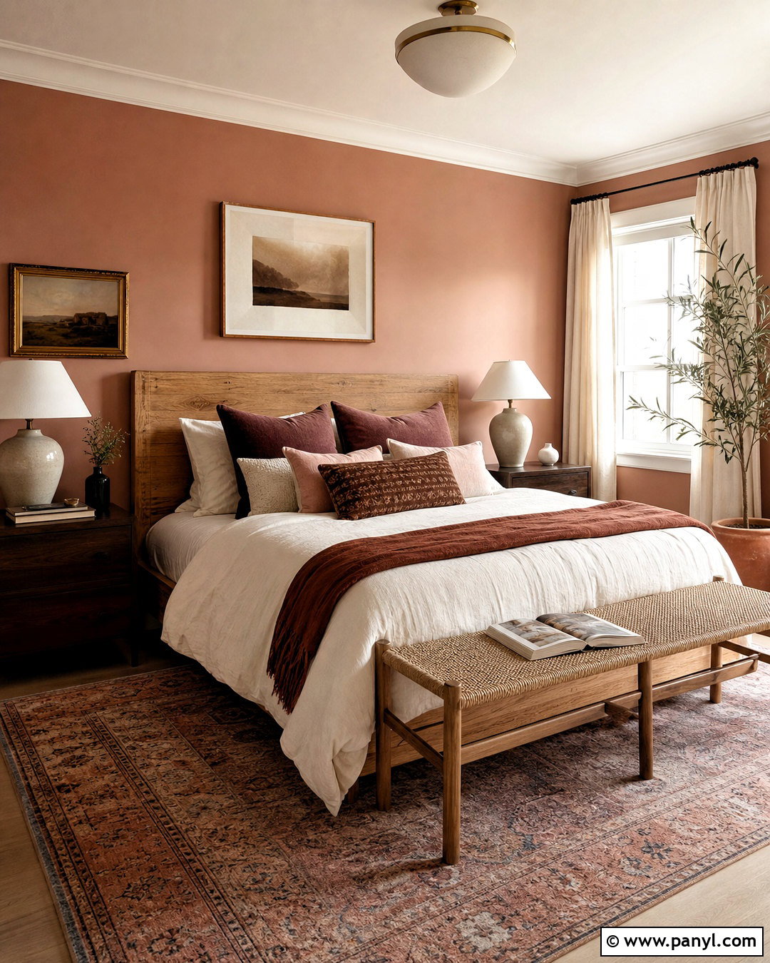 Clay Pink Room Color - 20 best room colors