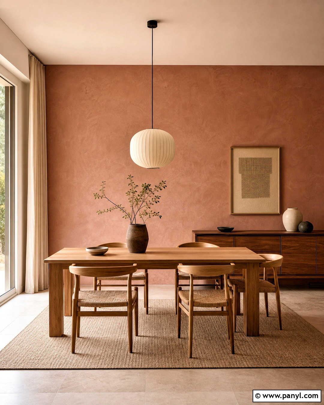 Clay Plaster Dining Room Accent Wall - 20 minimalist accent wall ideas