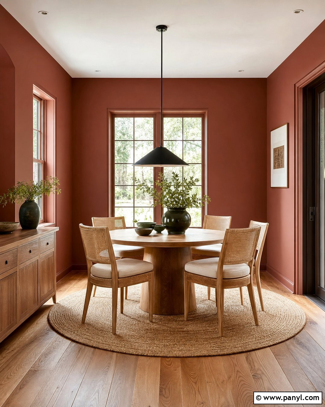 Clay Red Wall Color - 35 home wall color ideas